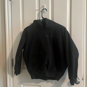 Black Hoodie Sweatshirt